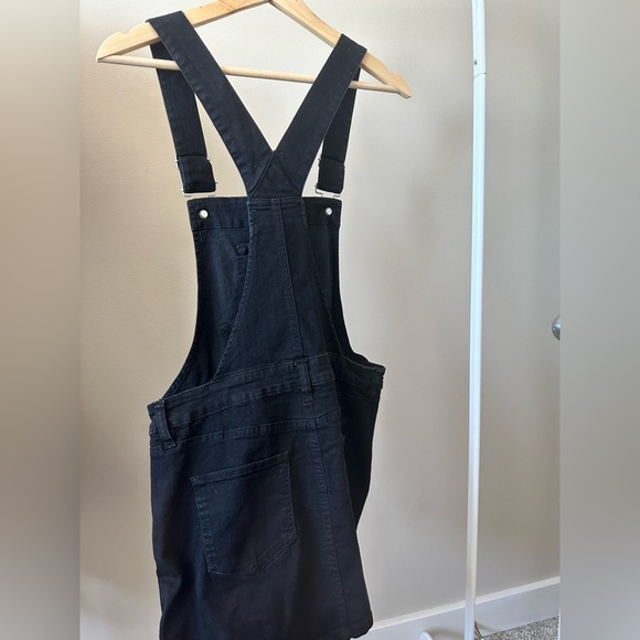Black denim skirt overalls 🖤 - Picture 2 of 2
